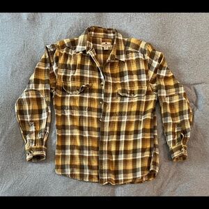 Woolrich flannel button down shirt